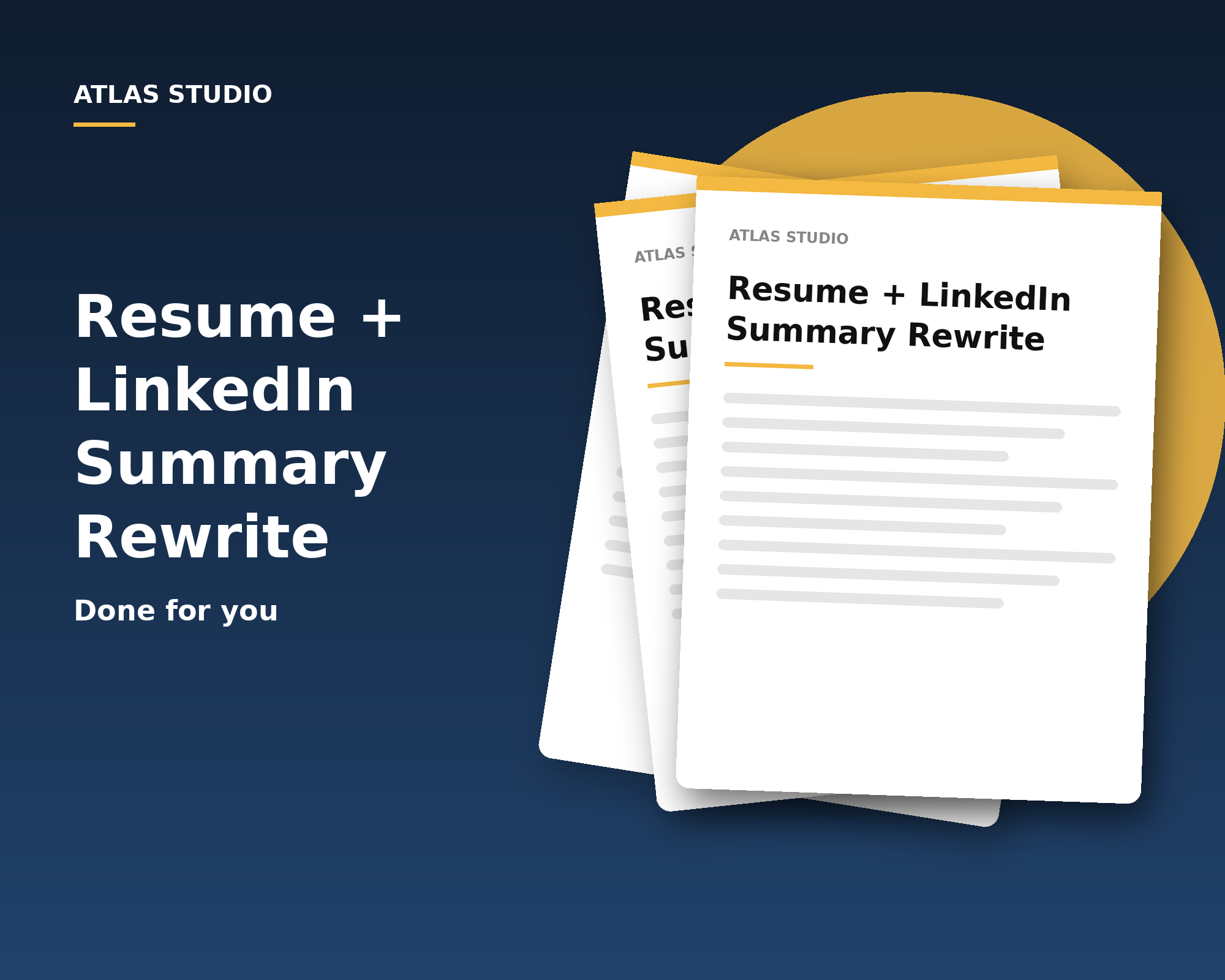 Resume + LinkedIn Summary Rewrite